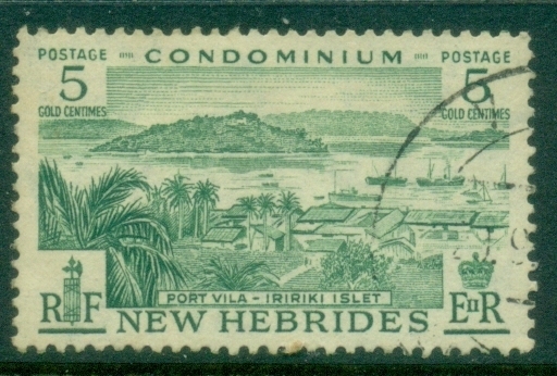 New-Hebrides-Br-1957-Views-5c-FU