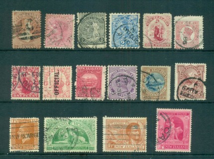 New-Zealand-1880s-on-Assorted-Oddments-FU-lot59507