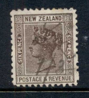 New-Zealand-1882-QV-6d-brown-Fisc-U