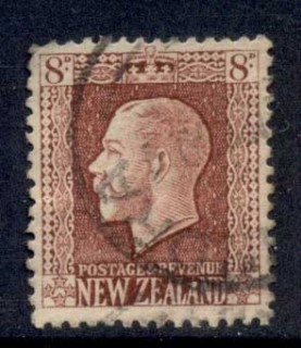 New-Zealand-1915-22-KGV-Portrait-8d-brown-FU