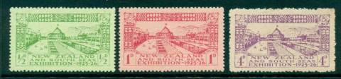 New-Zealand-1925-Dunedin-Exhibition-MUH-MH-4d-Lot28525