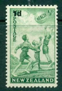 New-Zealand-1939-1d-Health-MUH-Lot28755