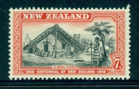 New-Zealand-1940-7d-Maori-Council-MLH-lot71550