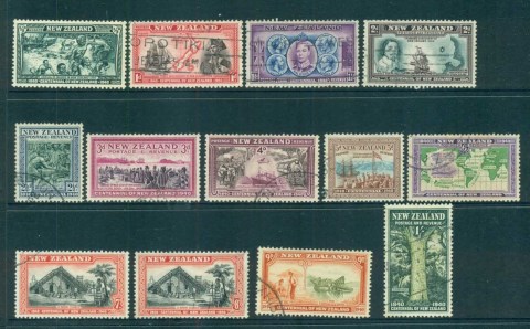 New-Zealand-1940-Pictorials-FU-lot71546