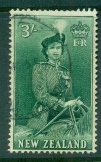 New-Zealand-1954-Queen-on-Horseback-3-FU-lot71570