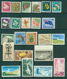 New-Zealand-1960-66-Pictorial-Defins-MH-MUH-23-Lot28547