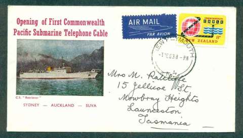 New-Zealand-1963-Commonwealth-Submarine-Cable-FDC-lot50448