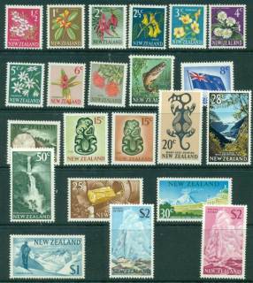 New-Zealand-1967-70-Decimal-Pictorials-most-MUH-22-Lot28565