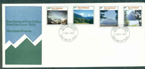 New-Zealand-1973-Scenic-Mountains-FDC-lot50443