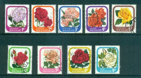 New-Zealand-1975-Flowers-FU-lot71752