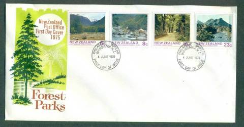 New-Zealand-1975-Forest-parks-FDC-lot52663