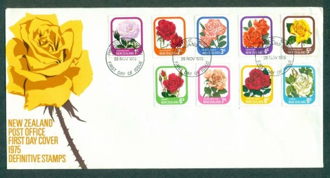 New-Zealand-1975-Roses-tones-FDC-lot52662