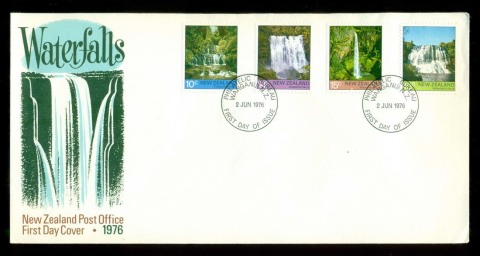 New-Zealand-1976-Waterfalls-FDC-lot52667