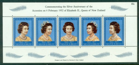 New-Zealand-1977-QEII-Jubilee-MS-MUH-Lot18453