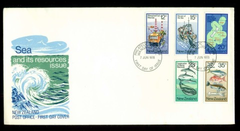 New-Zealand-1978-Sea-its-Resources-FDC-lot52684