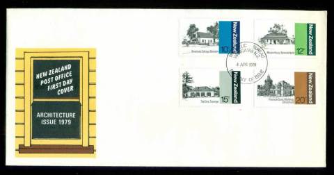 New-Zealand-1979-Architecture-FDC-lot52691