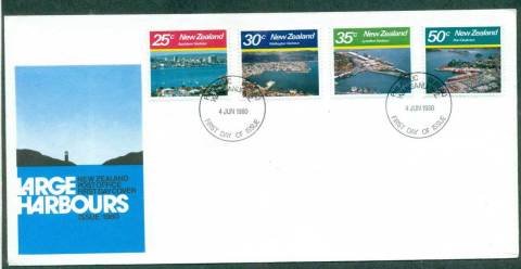 New-Zealand-1980-Large-Harbours-FDC-lot52698