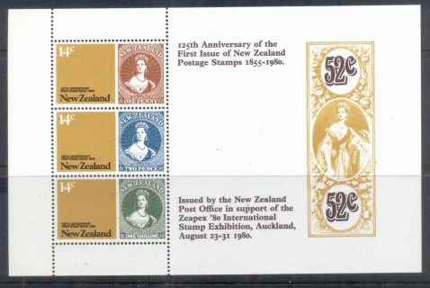 New-Zealand-1980-Stamp-Anniv-MS-MUH