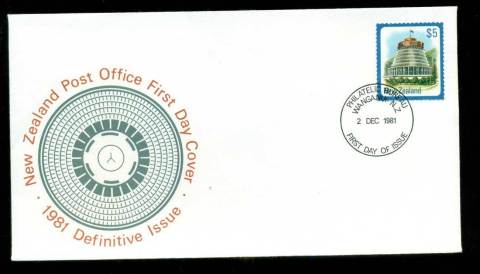 New-Zealand-1981-Definitive-5-FDC-lot52703