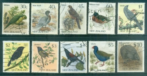 New-Zealand-1982-Birds-FU