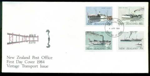 New-Zealand-1984-Vintage-Transport-Ships-FDC-lot52725