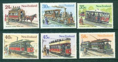 New-Zealand-1985-Early-Transport-Trams-MUH-Lot28670