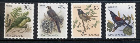 New-Zealand-1986-Birds-Asst-MUH