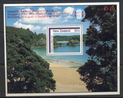 New-Zealand-1986-Waiani-Bay-MS-MUH