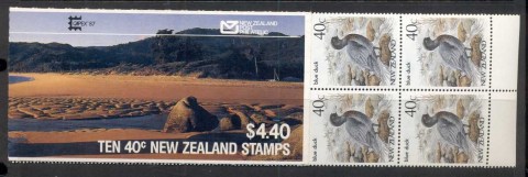 New-Zealand-1987-Blue-Duck-booklet-MUH