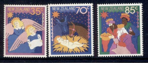 New-Zealand-1987-Xmas-Carols-MUH