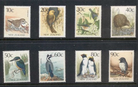 New-Zealand-1988-Birds-Asst-MUH