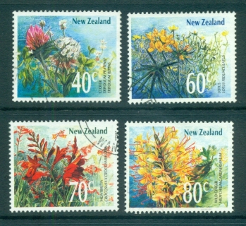 New-Zealand-1989-Wildflowers-FU-lot71892