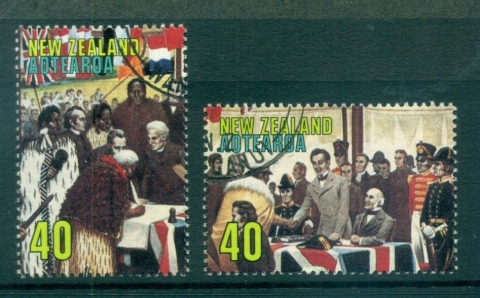 New-Zealand-1990-Treaty-of-Waitangi-FU-lot71901