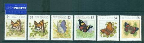 New-Zealand-1991-95-Butterflies-MUH-lot53160