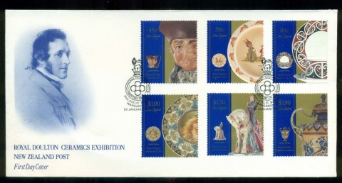 New-Zealand-1993-Royal-Doulton-Ceramics-FDC-lot52808