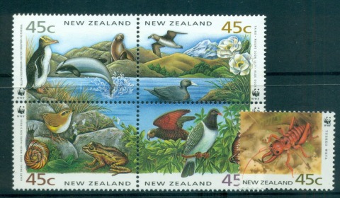 New-Zealand-1993-Species-Unique-to-NZ