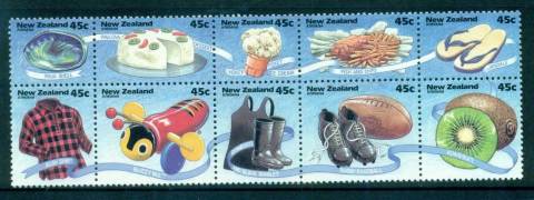 New-Zealand-1994-Kiwiana-Booklet-pane-10-MUH-lot53185