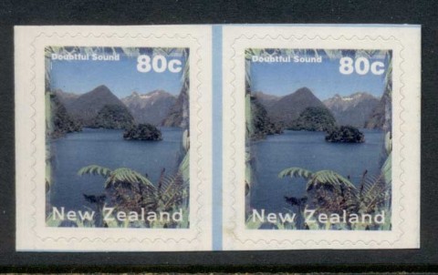 New-Zealand-1996-Doubtful-Sound-80c-PS-pr-MUH