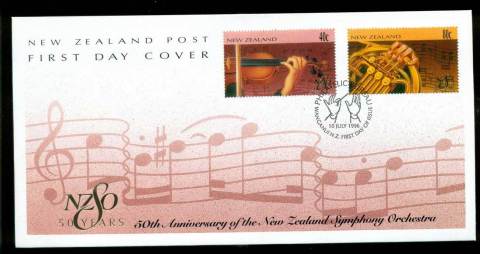 New-Zealand-1996-New-Zealand-Symphony-Orchestra-FDC-lot52860