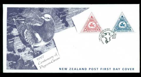 New-Zealand-1997-Pigeon-Gram-centenary-FDC-lot52876