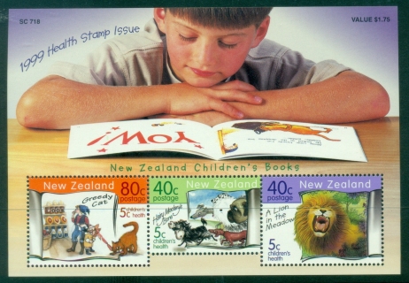 New-Zealand-1999-Health-Stamps-MS-MUH