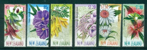 New-Zealand-1999-Native-Tree-Flowers-MUH-lot71613