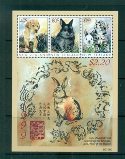 New-Zealand-1999-New-year-of-the-rabbit-MS