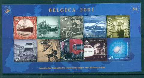 New-Zealand-2001-Belgica-MS-MUH-Lot29882