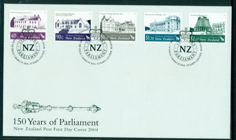 New-Zealand-2004-150-Years-of-Parliament-FDC-Lot18995