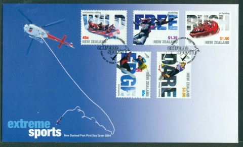 New-Zealand-2004-Extreme-Sports-FDC-Lot19008