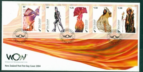 New-Zealand-2004-World-of-Wearable-Art-FDC-Lot19000