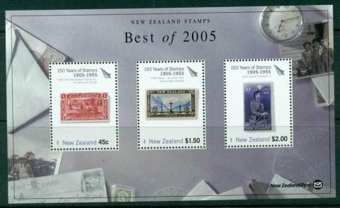 New-Zealand-2005-Best-of-Stamp-Points-MS-1905-1955-1-3-MUH-lot23431