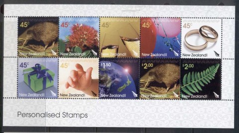 New-Zealand-2005-Personalised-Stamps-MS-MUH