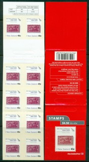 New-Zealand-2005-Stamp-Anniv-45c-PS-Booklet-MUH-Lot17675